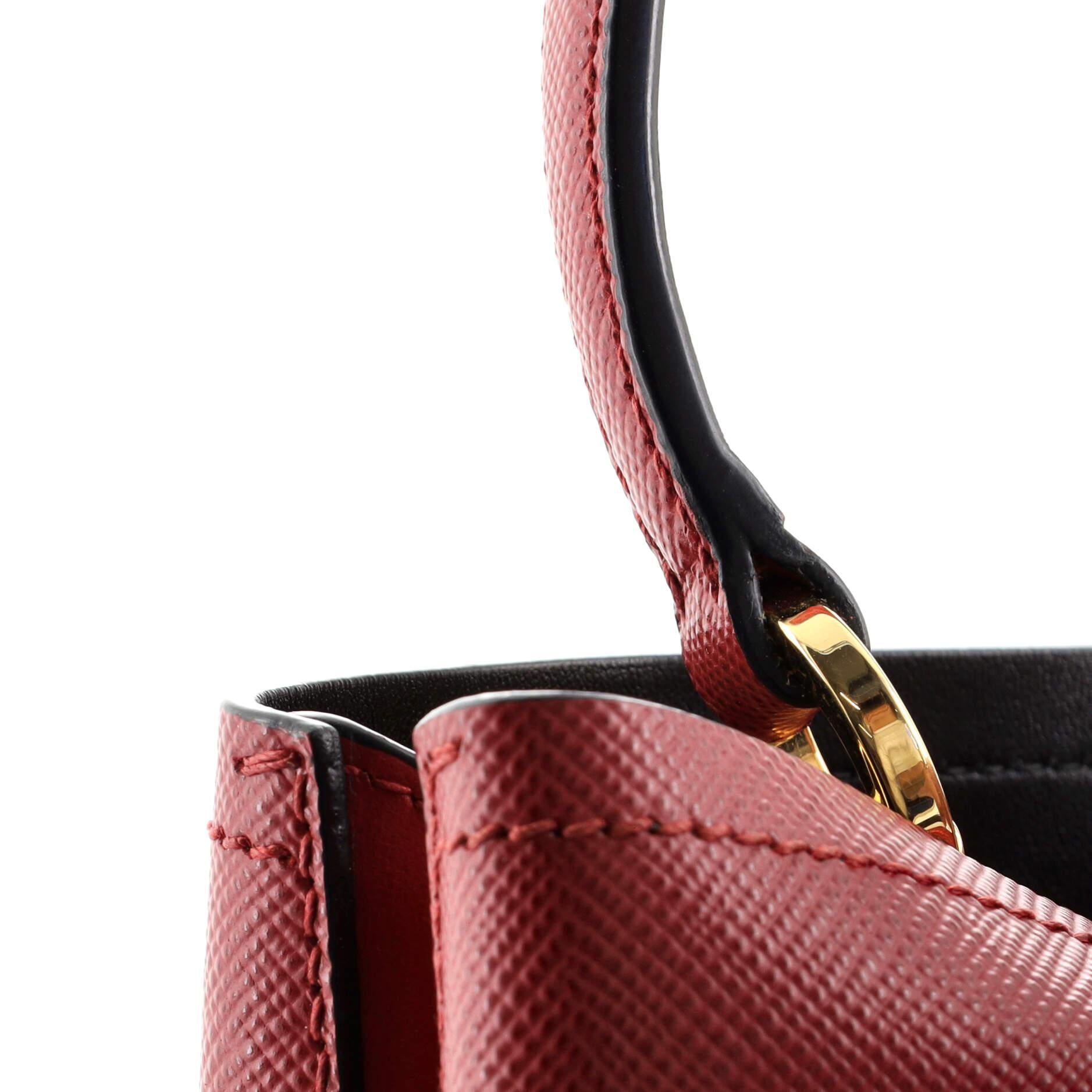 Prada Panier Eimertasche aus Saffiano-Leder Medium 1