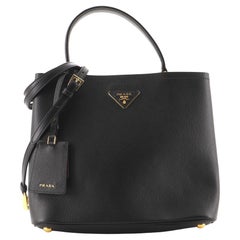 Prada Panier Bucket Bag Saffiano Leather Medium