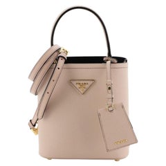 Prada Panier Bucket Bag Saffiano Leather Small