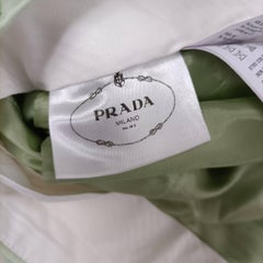 Prada light green pants from the 2000s