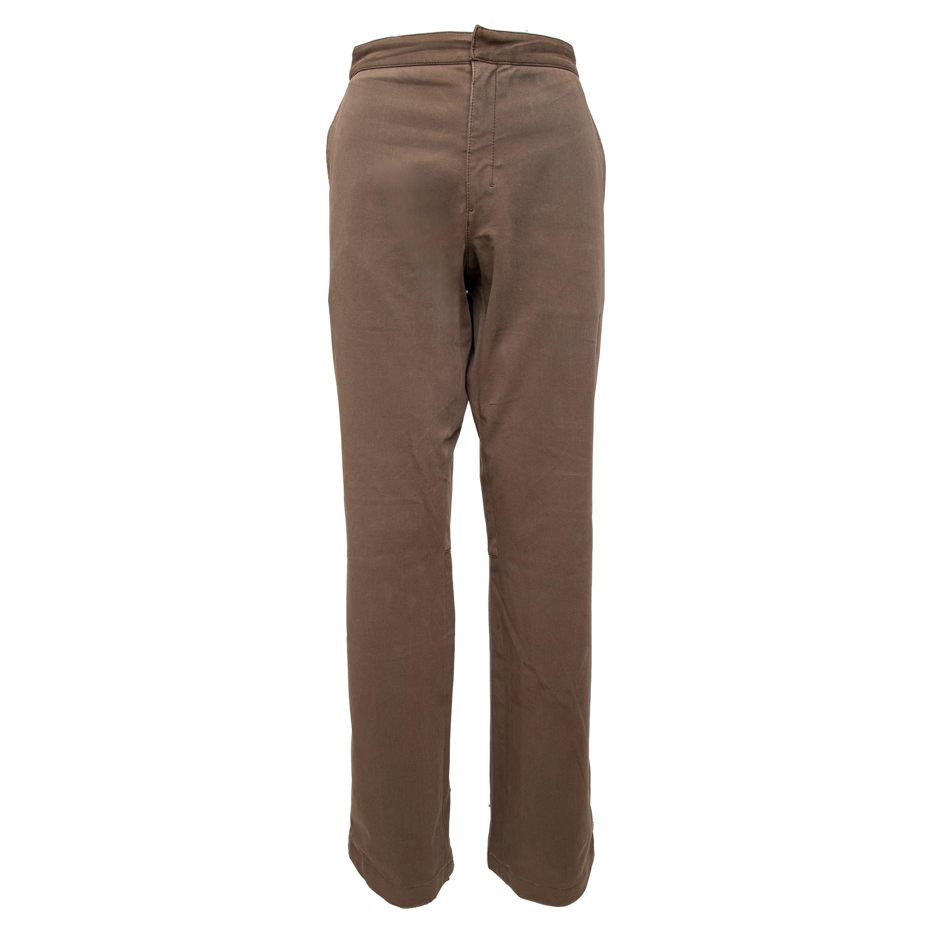 Pantalones Prada con hebilla - Años 00