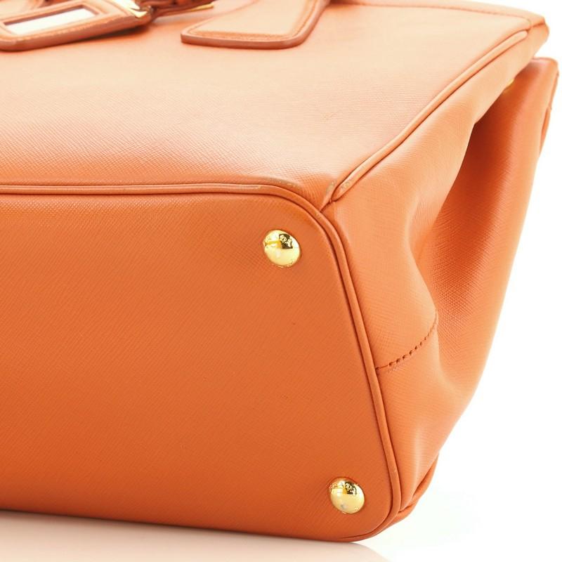 Prada Parabole Handbag Saffiano Leather Medium 1