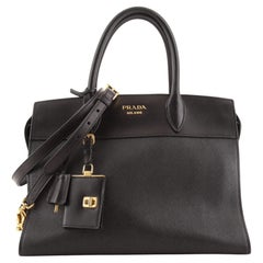 Prada Paradigme Tote Saffiano with City Calf Medium