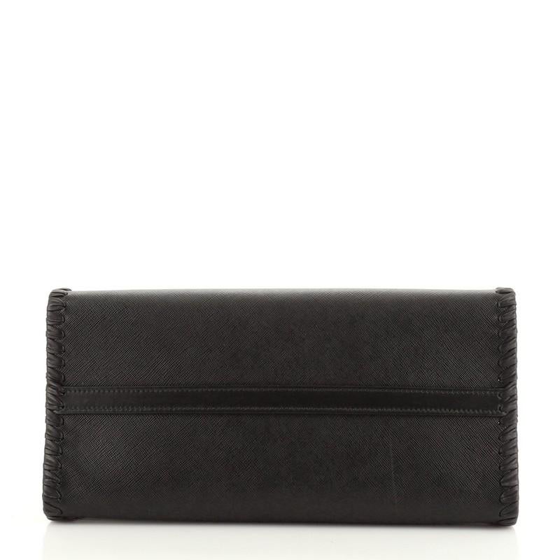 Prada Paradigme Tote Peitschenstich Saffiano mit City Calf Medium im Zustand „Gut“ in NY, NY