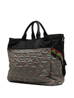 Prada patchwork travel bag