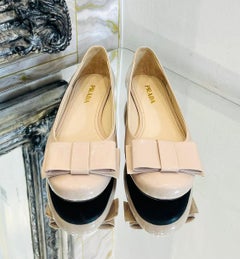 Prada Patent Leather Ballet Flats