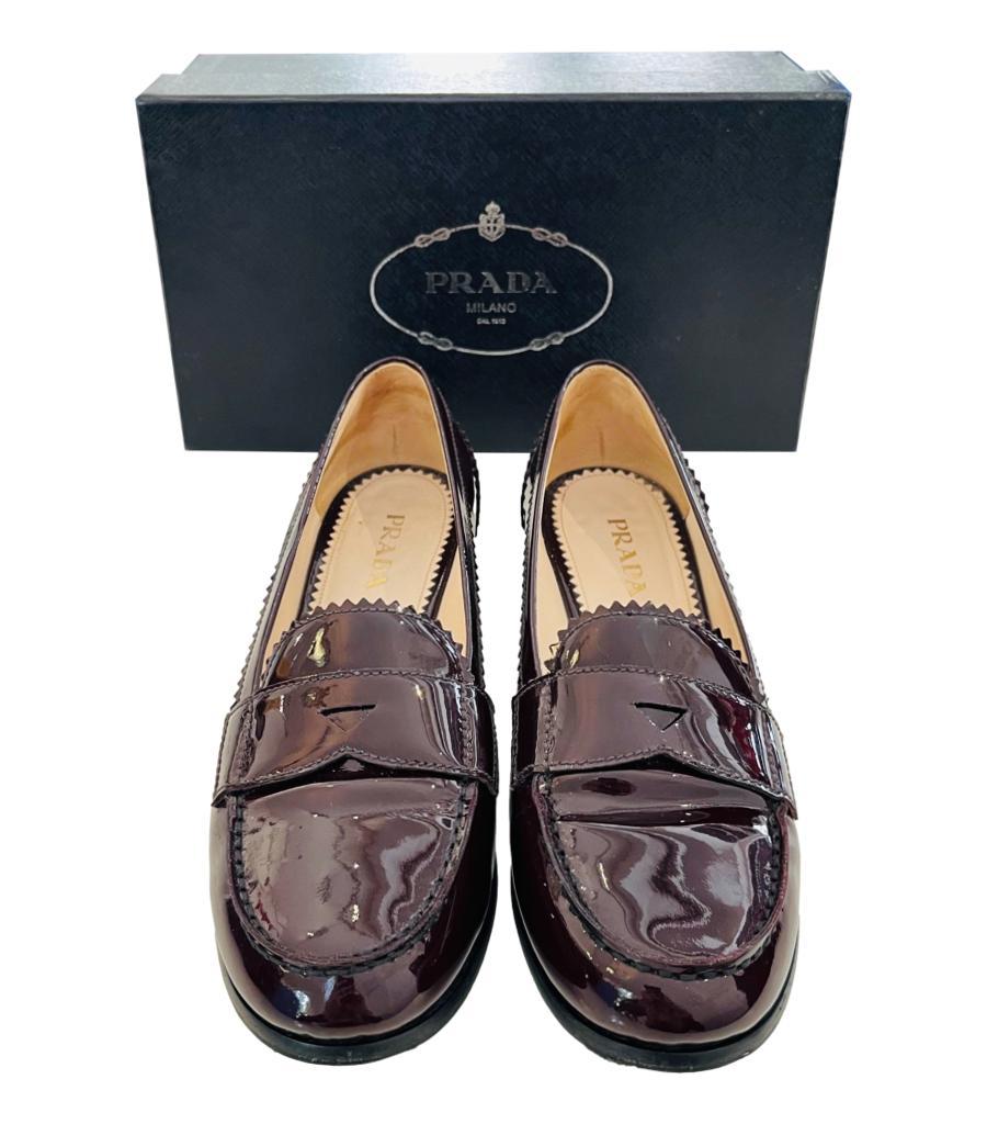 Prada Patent Leather Loafers 2