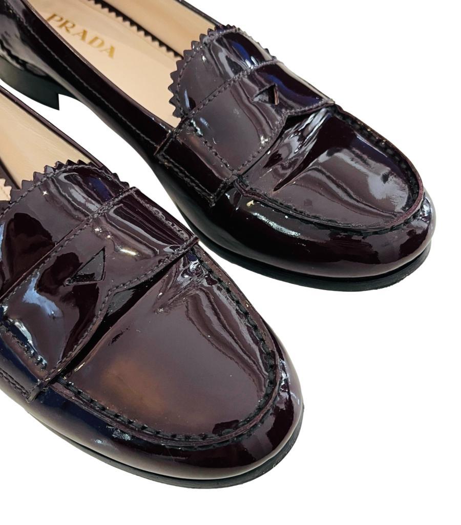 Prada Patent Leather Loafers 3
