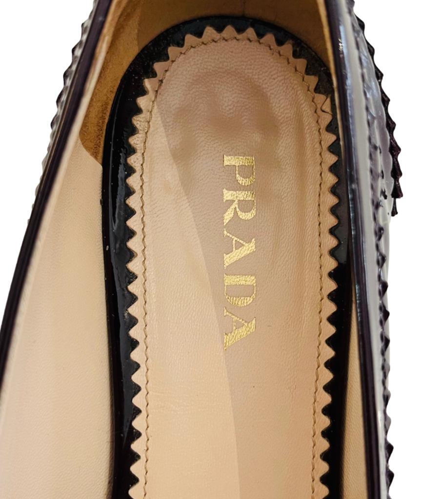 Prada Patent Leather Loafers 5