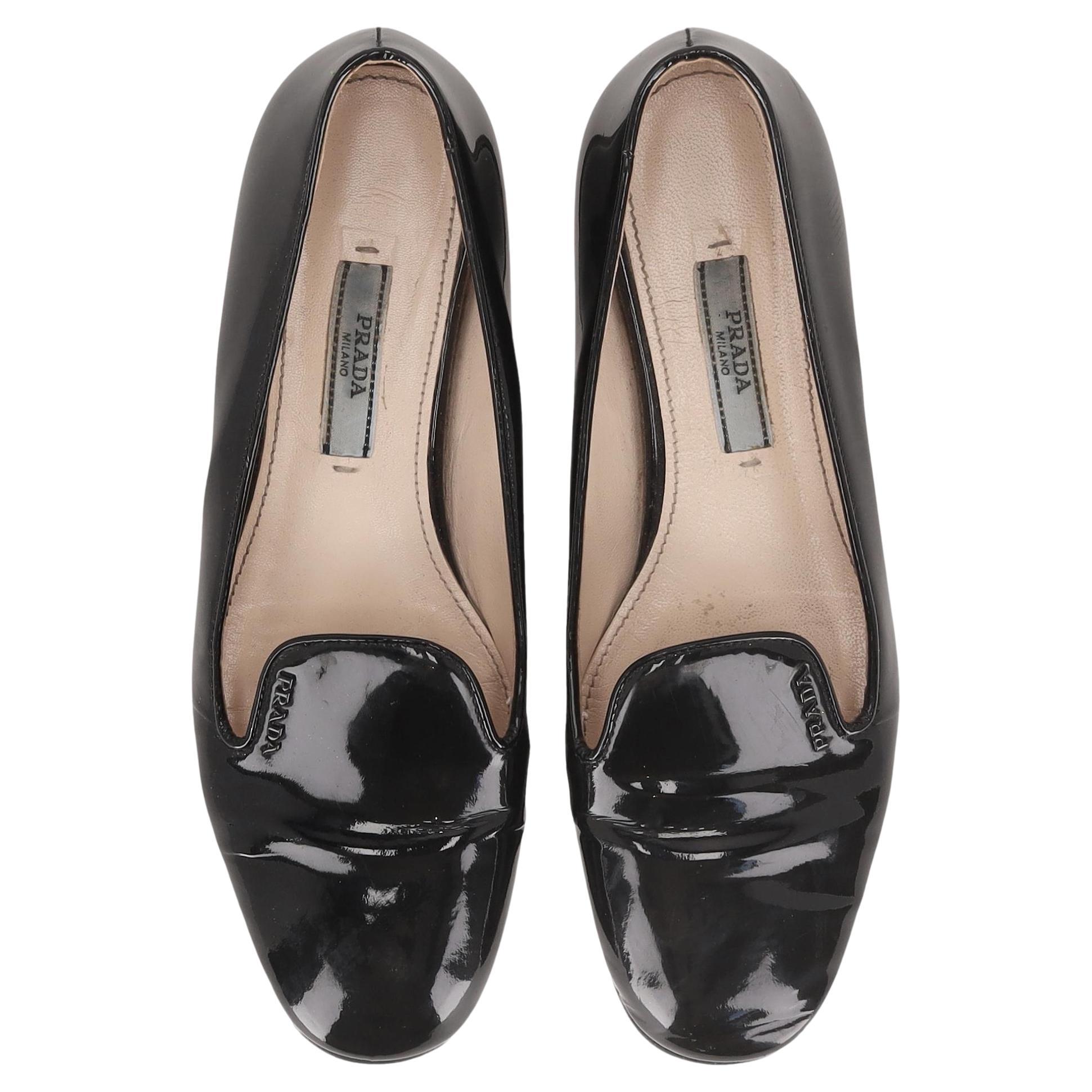 Mocassini in pelle di Prada in vendita