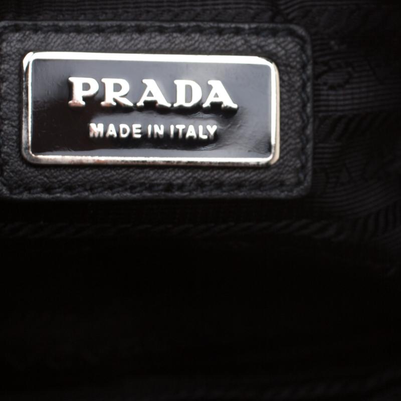 prada bow clutch