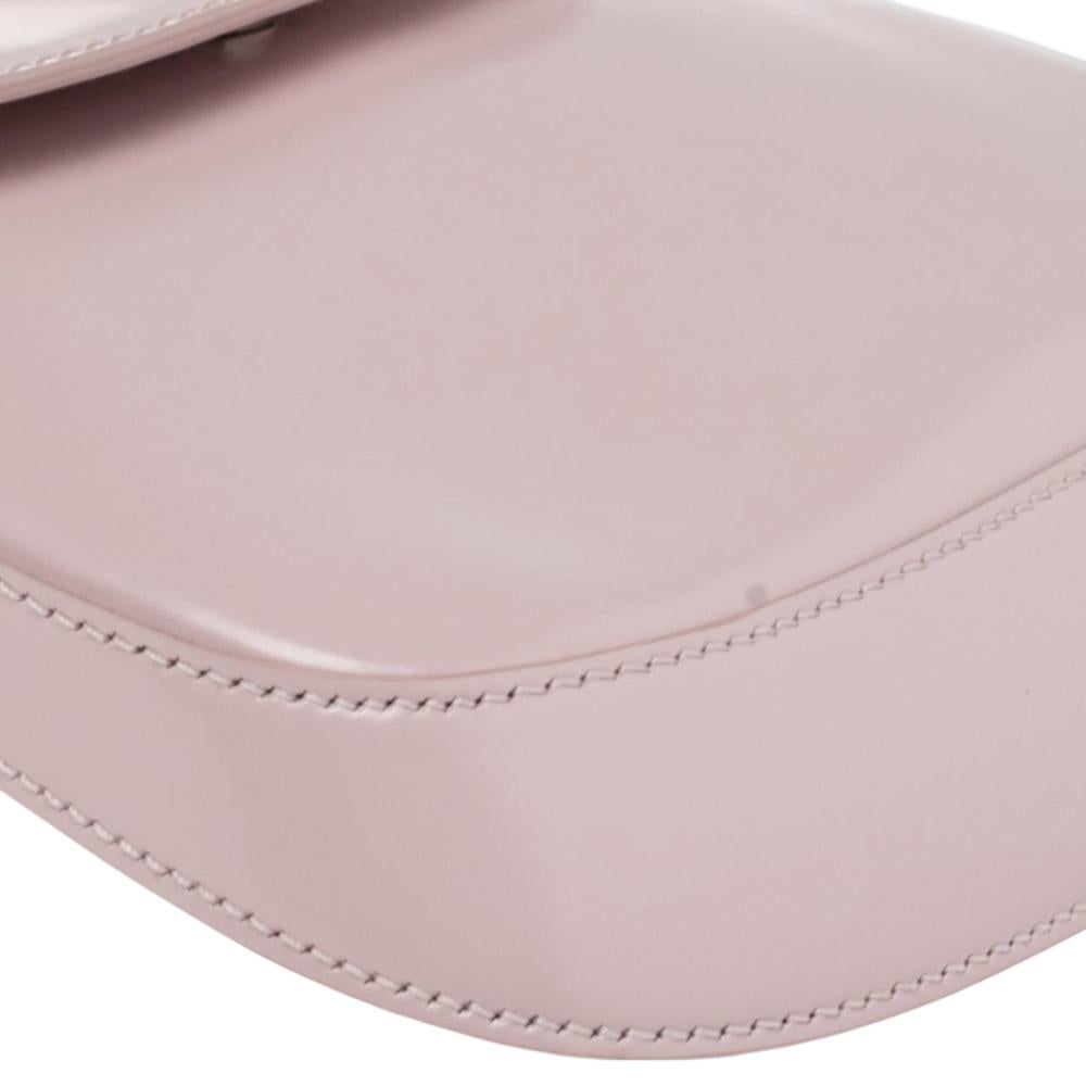 Prada Pink Cleo Leather Shoulder Bag 1