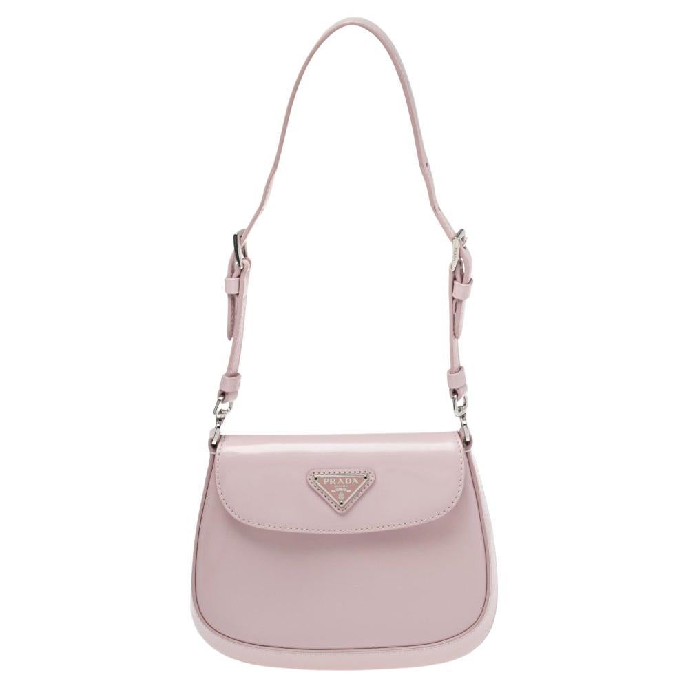 Prada Pink Cleo Leather Shoulder Bag at 1stDibs  pink prada cleo, prada  cleo pink, prada pink bag