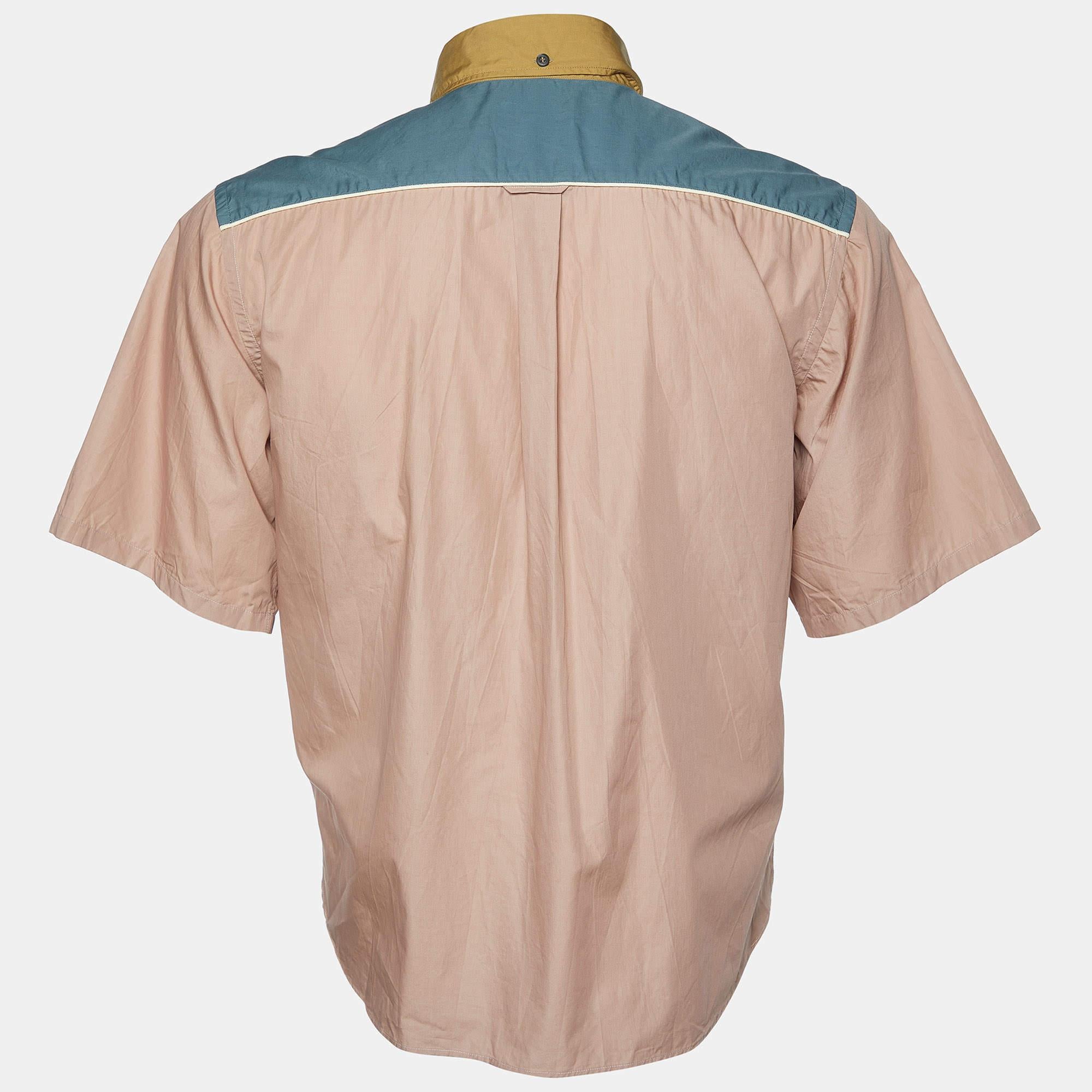 How fabulous does this designer shirt look It is made of fine materials and features a fitted silhouette. Pair it with pants and loafers for a cool ensemble.
