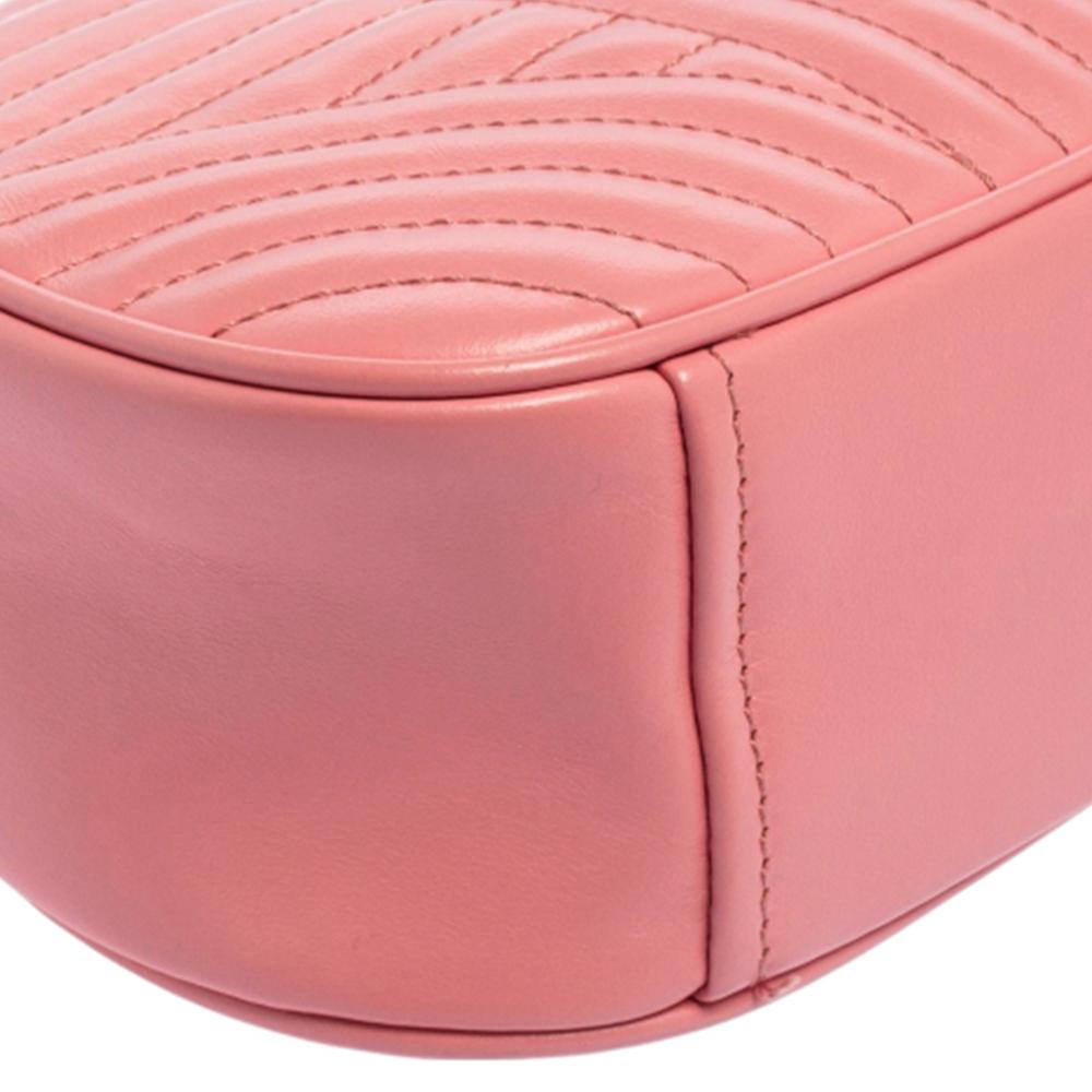 Prada Pink Diagramme Leather Wave Crossbody Bag 3