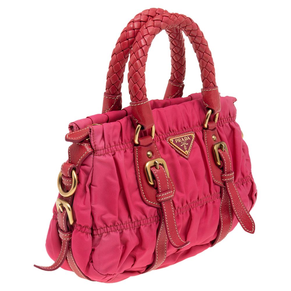 prada pink bag