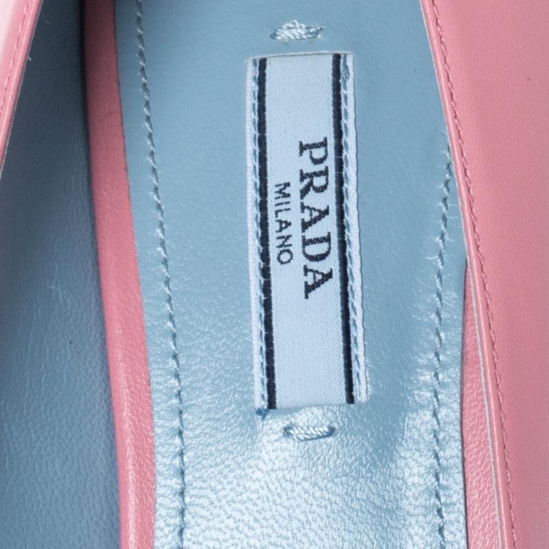 prada pink pumps