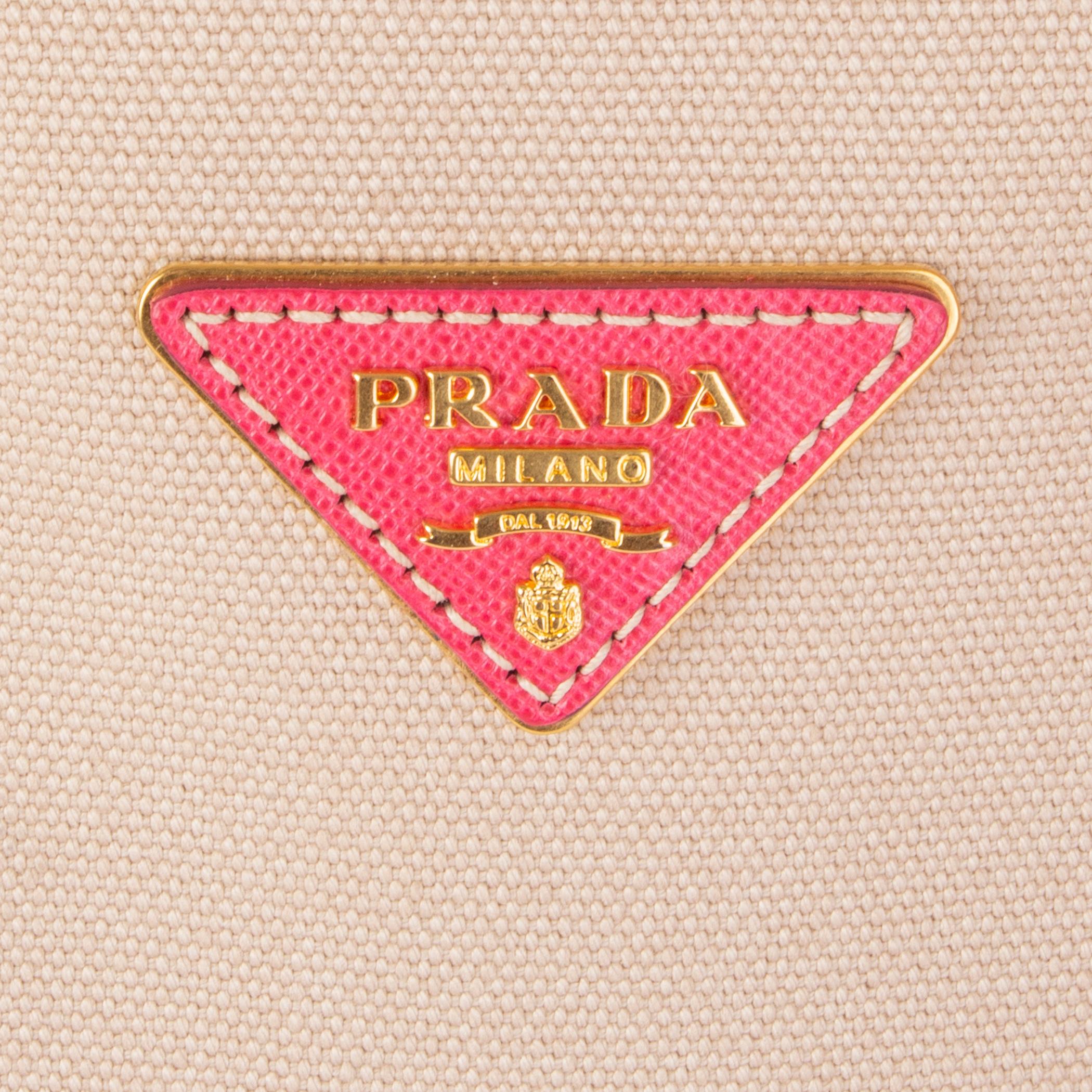 pink prada beach bag