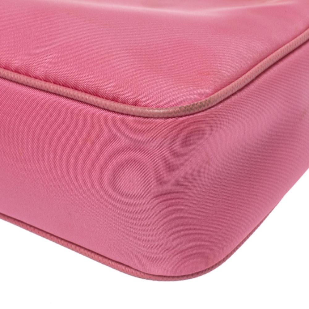 Prada Pink Nylon Re-Edition 2005 Shoulder Bag 3