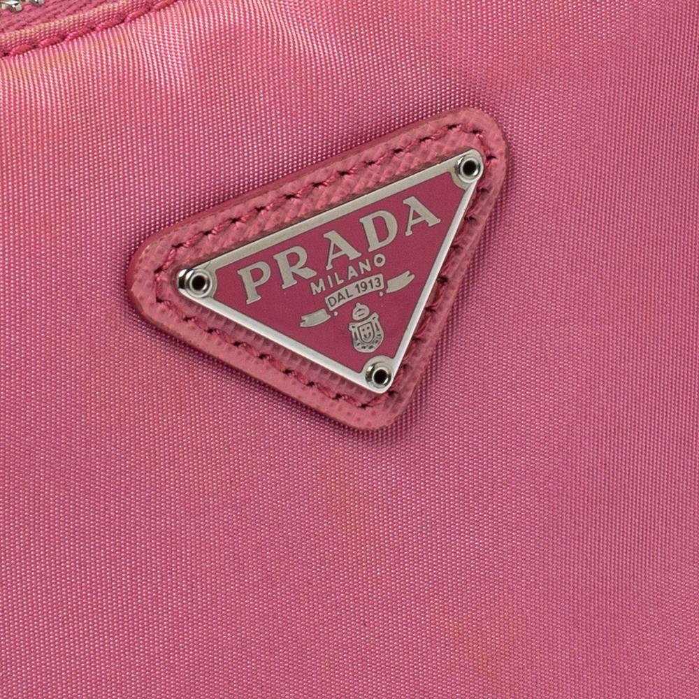 Prada Pink Nylon Re-Edition 2005 Shoulder Bag 2