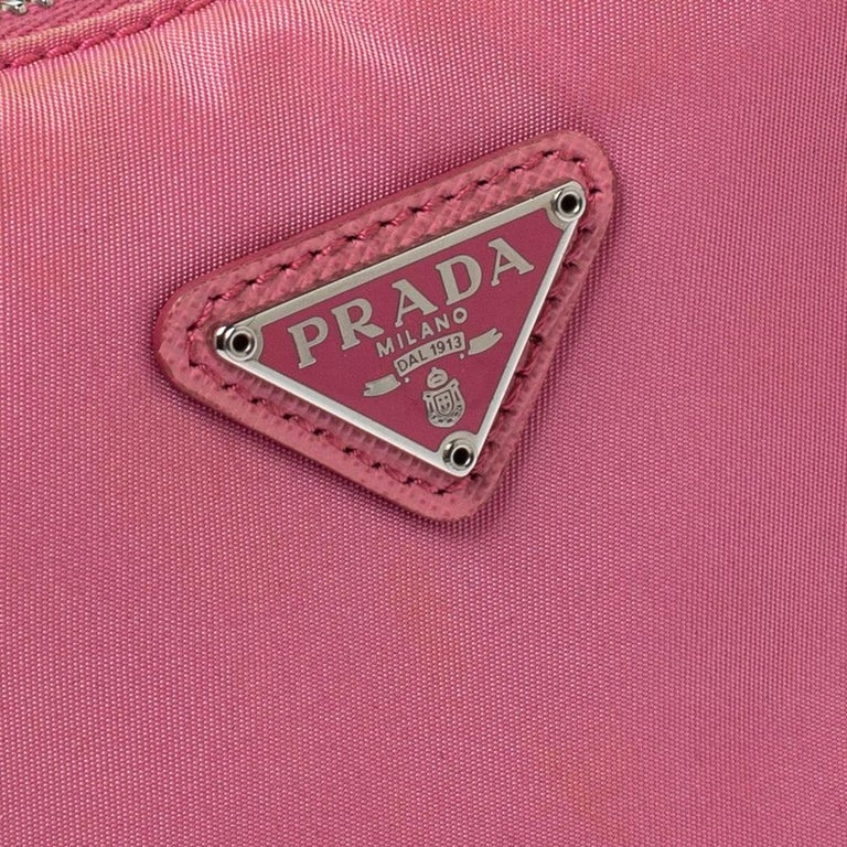 PRADA Nylon Re-Edition 2005 Shoulder Bag Rosa 623881