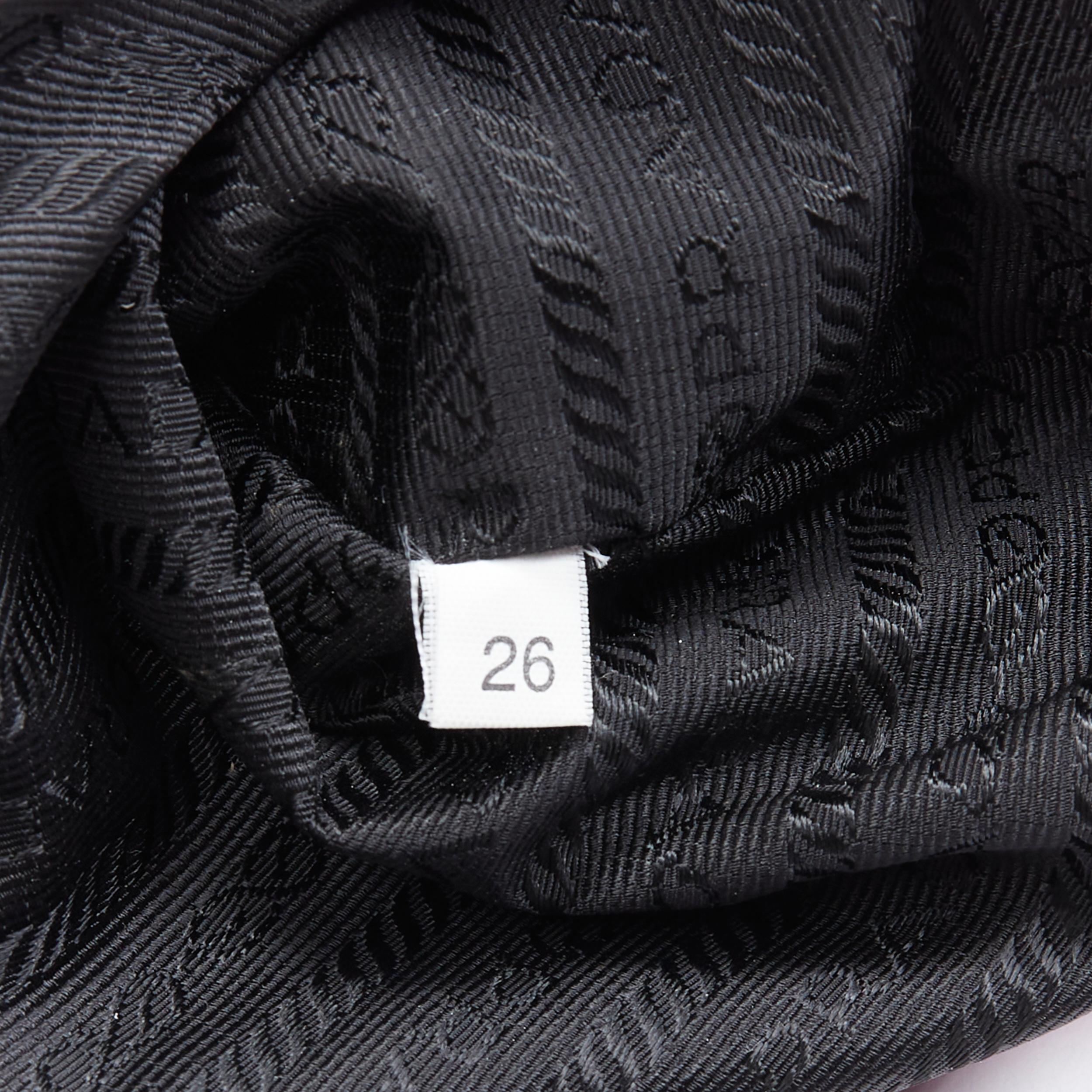 PRADA pink nylon triangle seal logo braided handle 90s shoulder bag For Sale 4