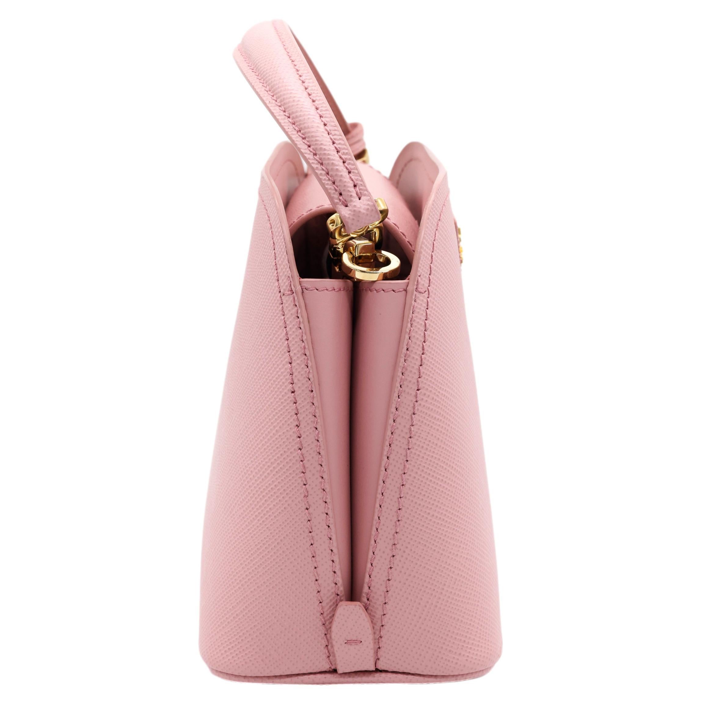 prada pink crossbody bag