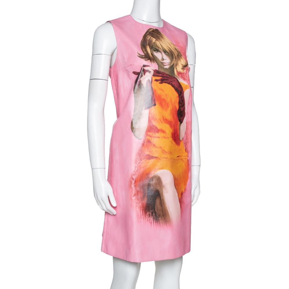 poster girl pink dress