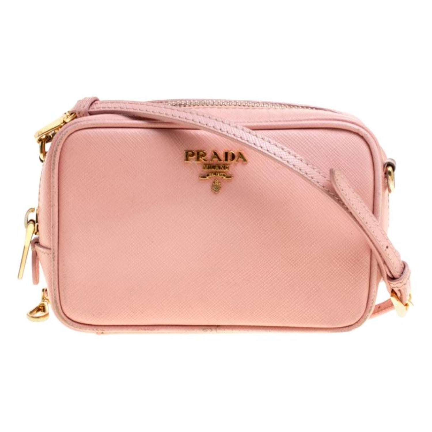 Prada Pink Saffiano Lux Leather Camera Crossbody Bag For Sale at 1stDibs |  prada pink crossbody bag, pink crossbody bag, pink prada crossbody bag