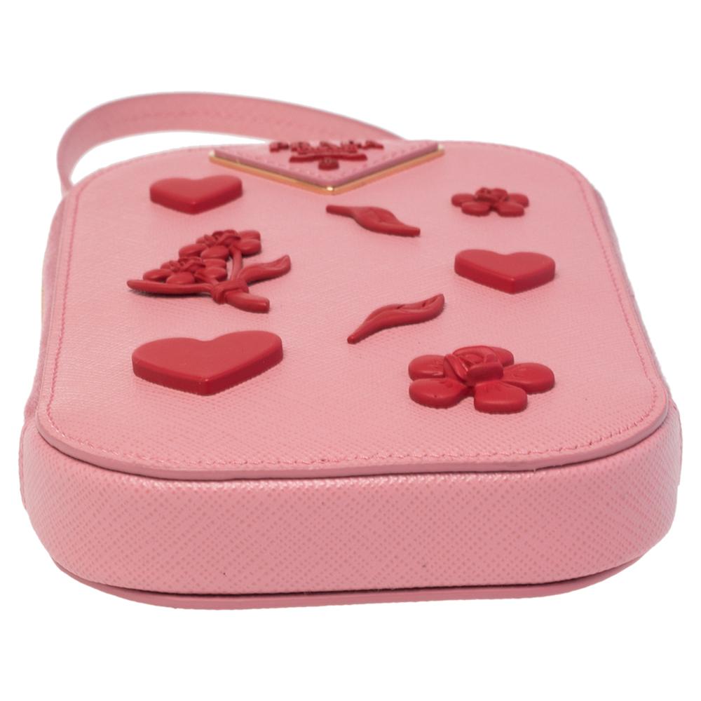 prada heart bag pink
