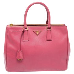 Prada Pink Tessuto Nylon Convertible Tote Bag with Strap 863147 at 1stDibs