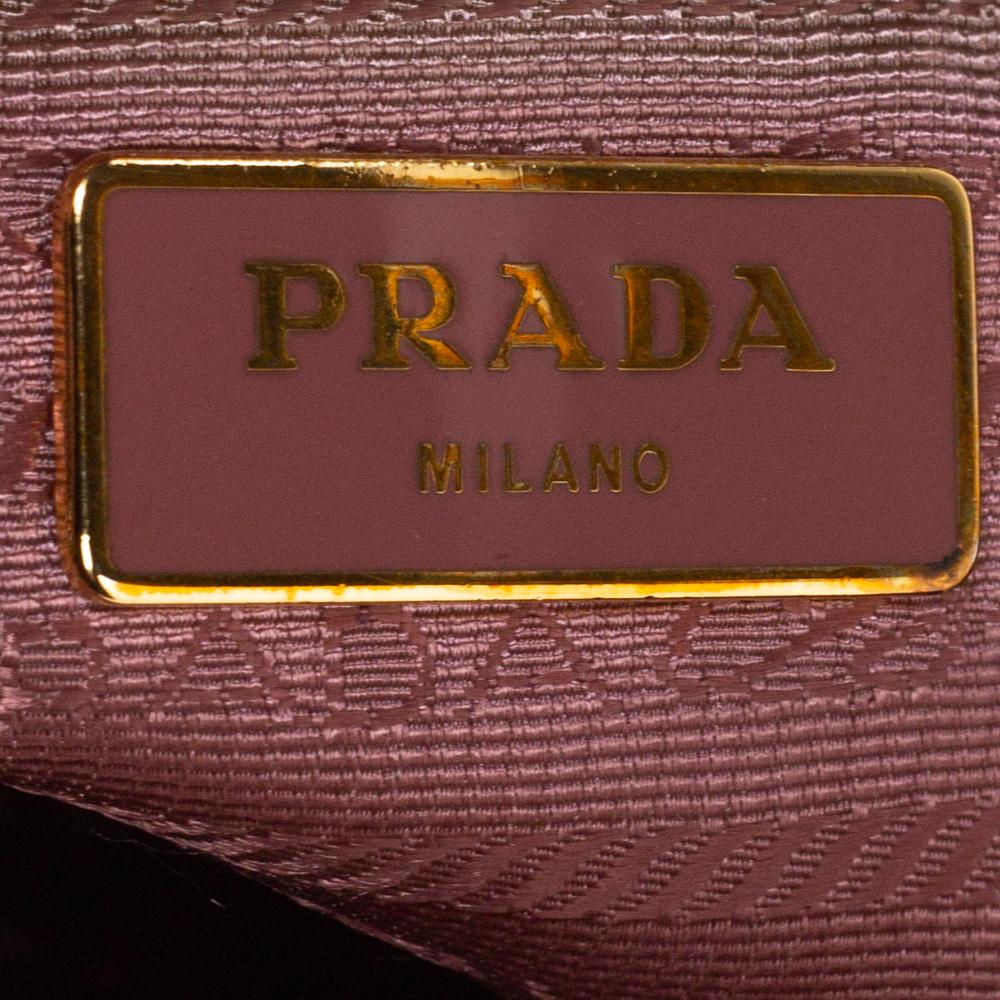 Women's Prada Pink Saffiano Lux Leather Large Galleria Tote