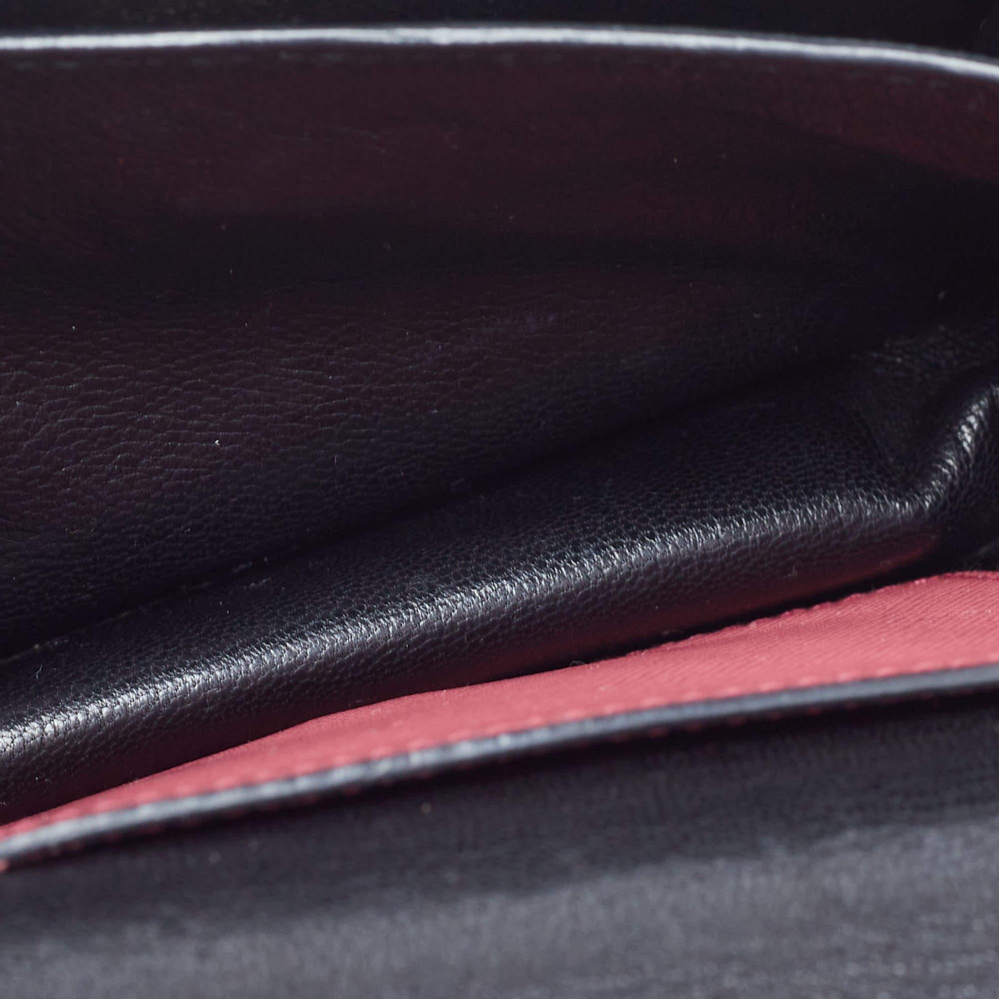 Prada Pink Saffiano Lux Leather Mini Sound Flap Crossbody Bag 3