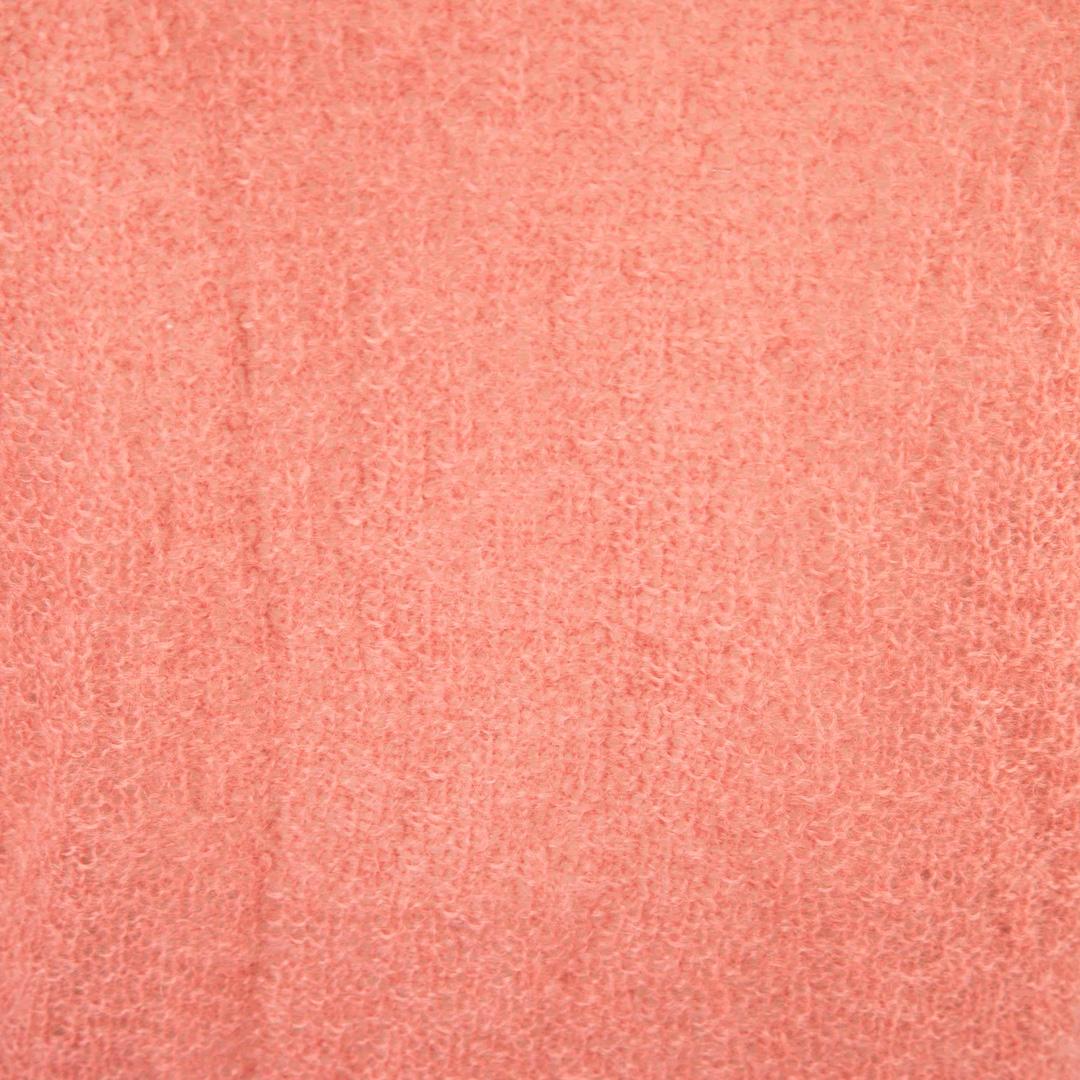 Women's Prada Pink Wool Knit Short Sleeve Top Size S