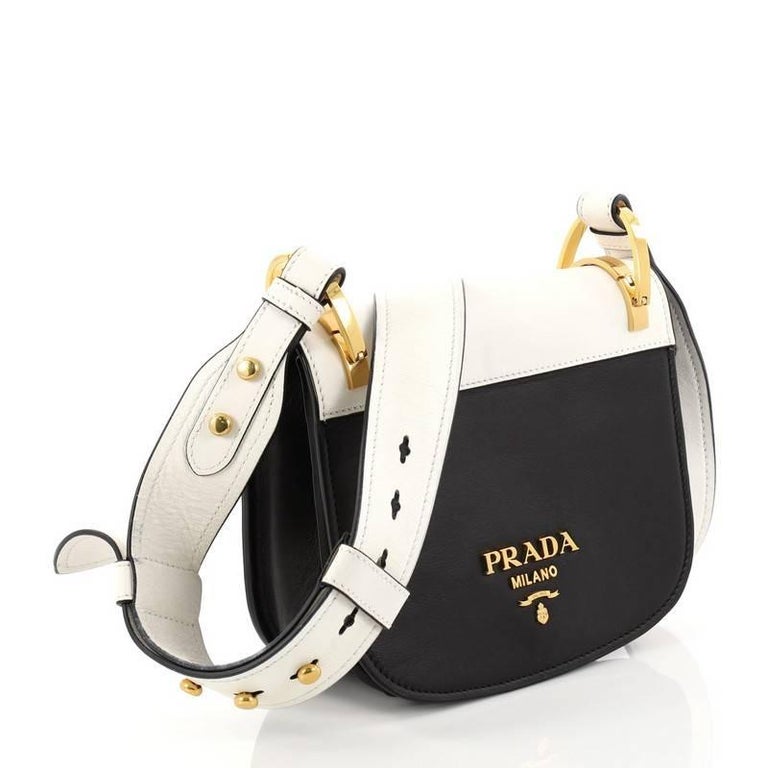 Prada Pionniere Saddle Crossbody Bag City Calfskin Small at 1stDibs prada pionniere saddle bag