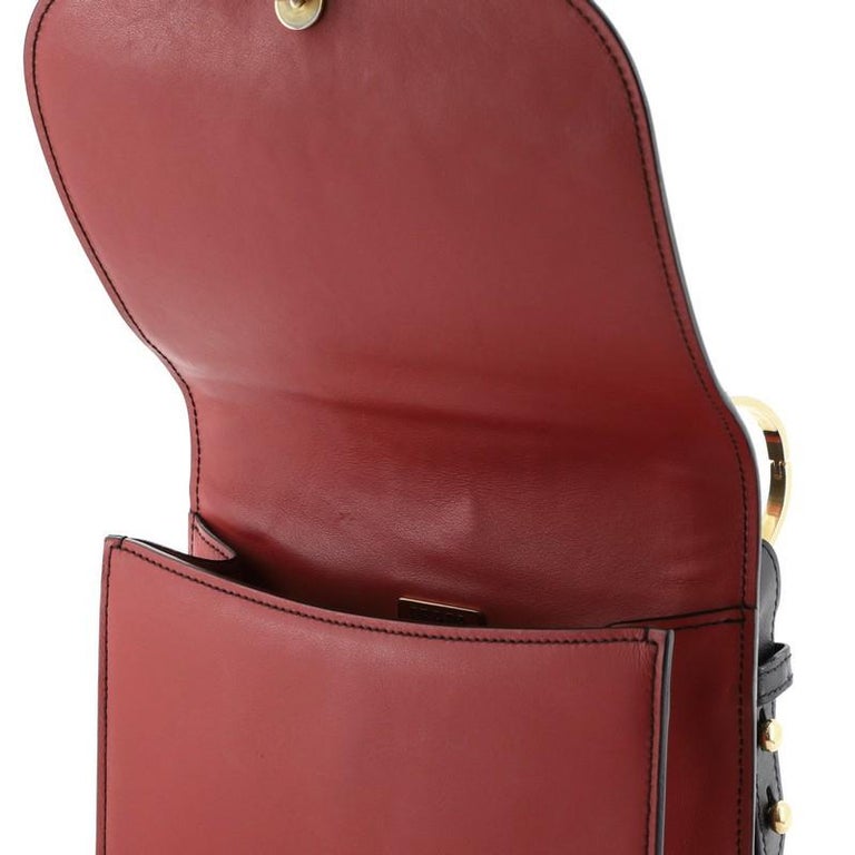 Prada Pionniere Saddle Crossbody Bag City Calfskin Small at 1stDibs