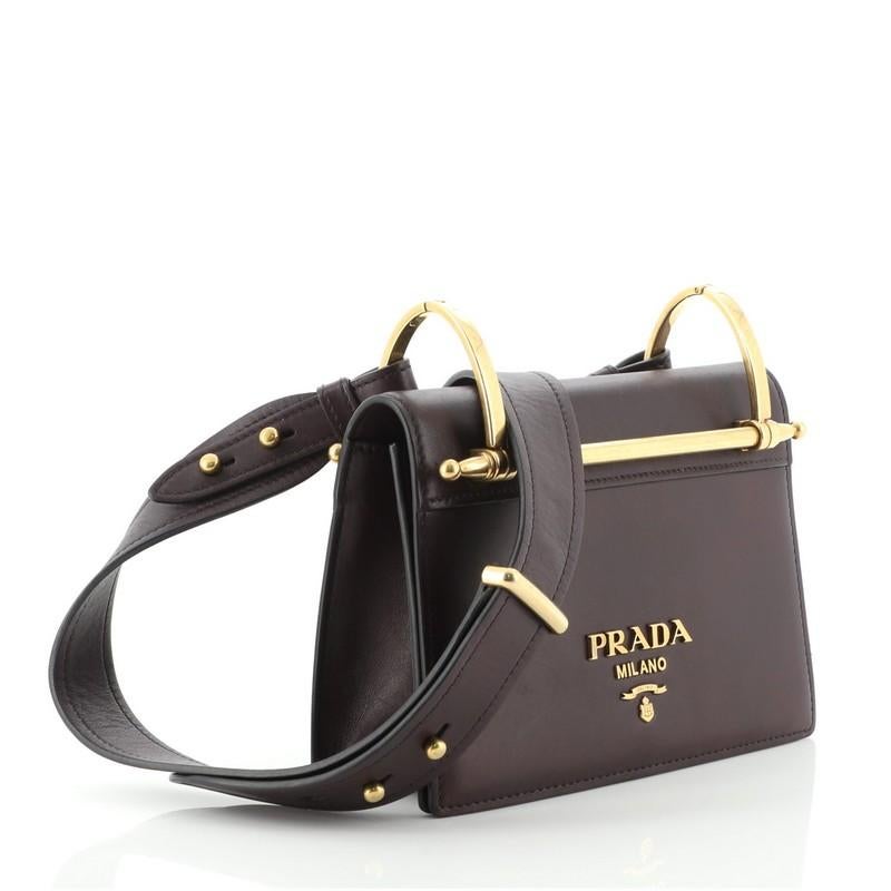 prada pionniere saddle bolsa