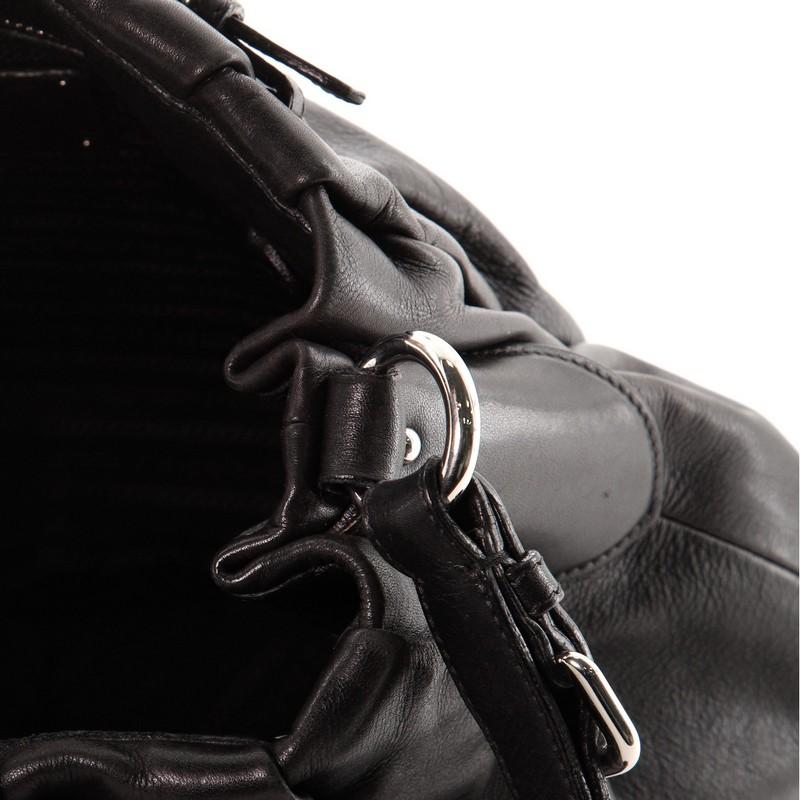 Prada Pleated Hobo Soft Calf Large 1