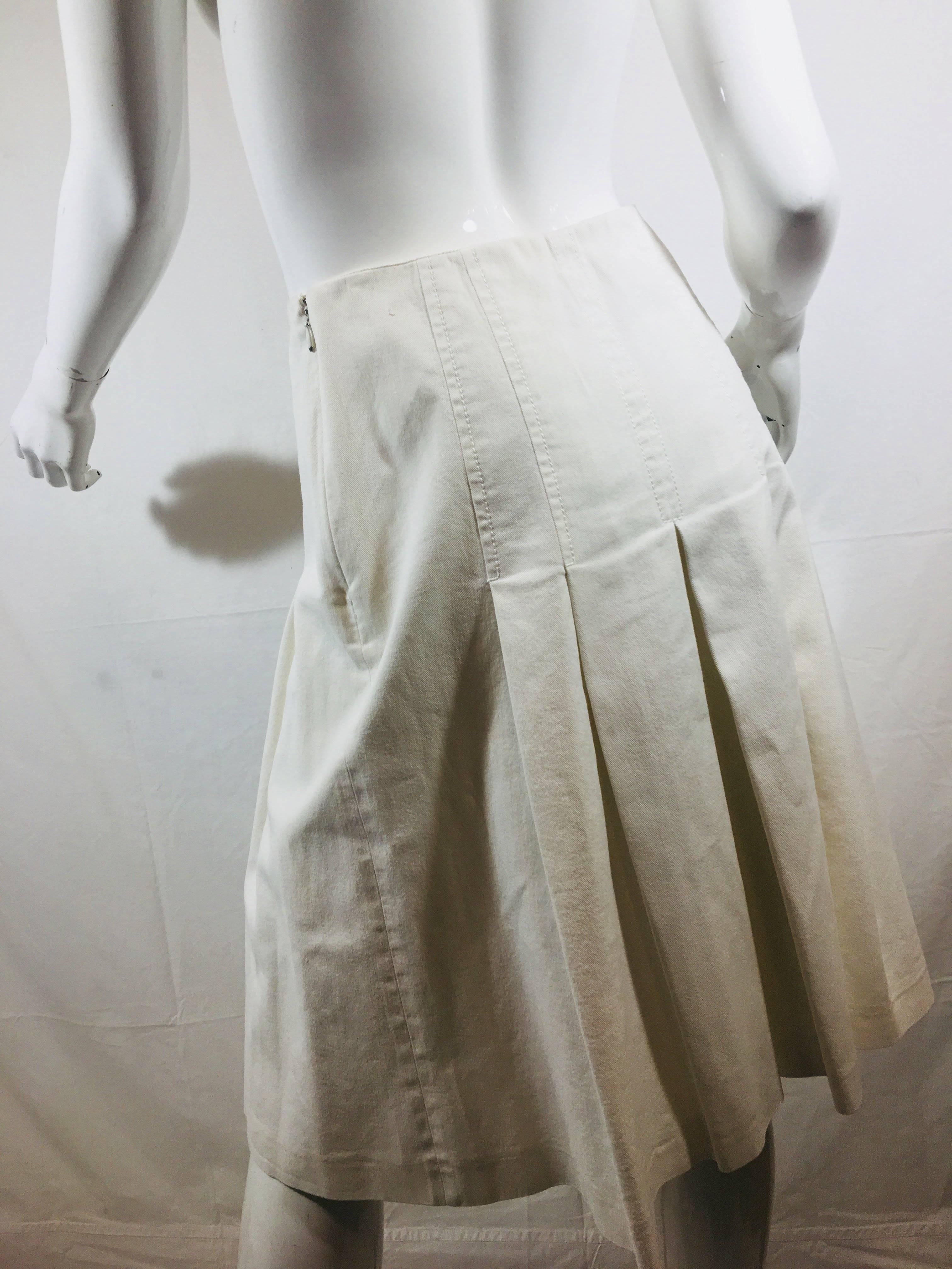 Prada Pleated Skirt 1