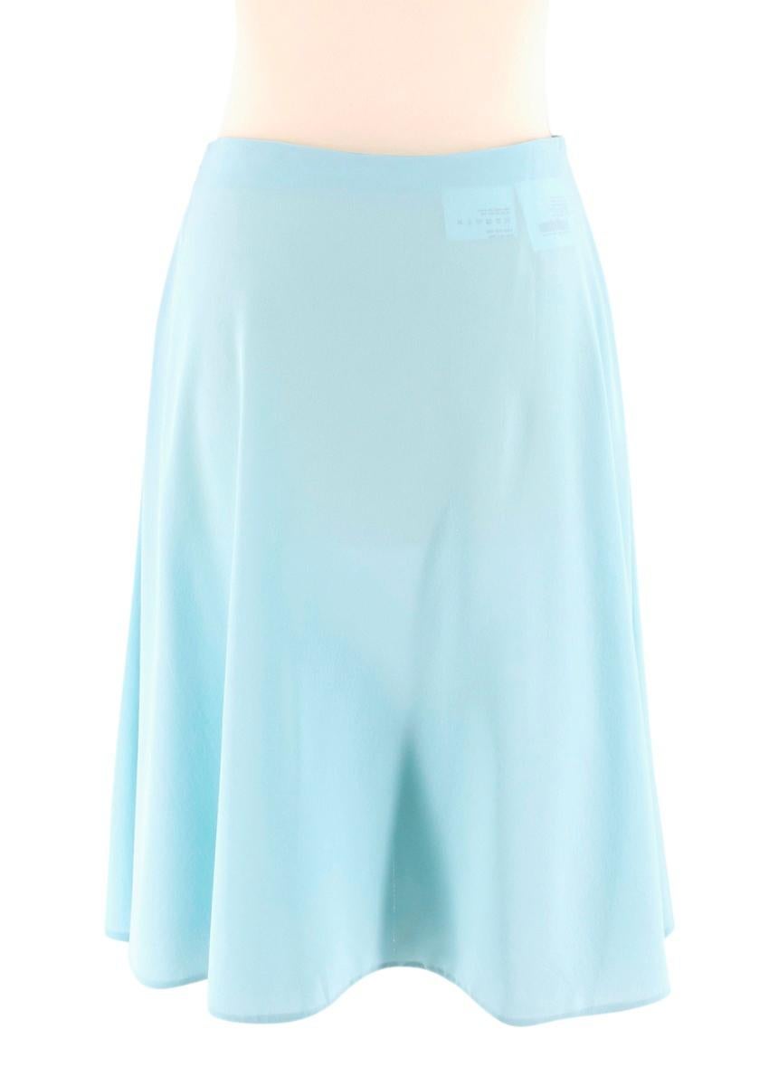 turquoise skirt