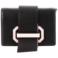 Prada Plex Ribbon City Calfskin Small Shoulder Bag