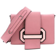 Prada Plex Ribbon Shoulder Bag City Calfskin Small