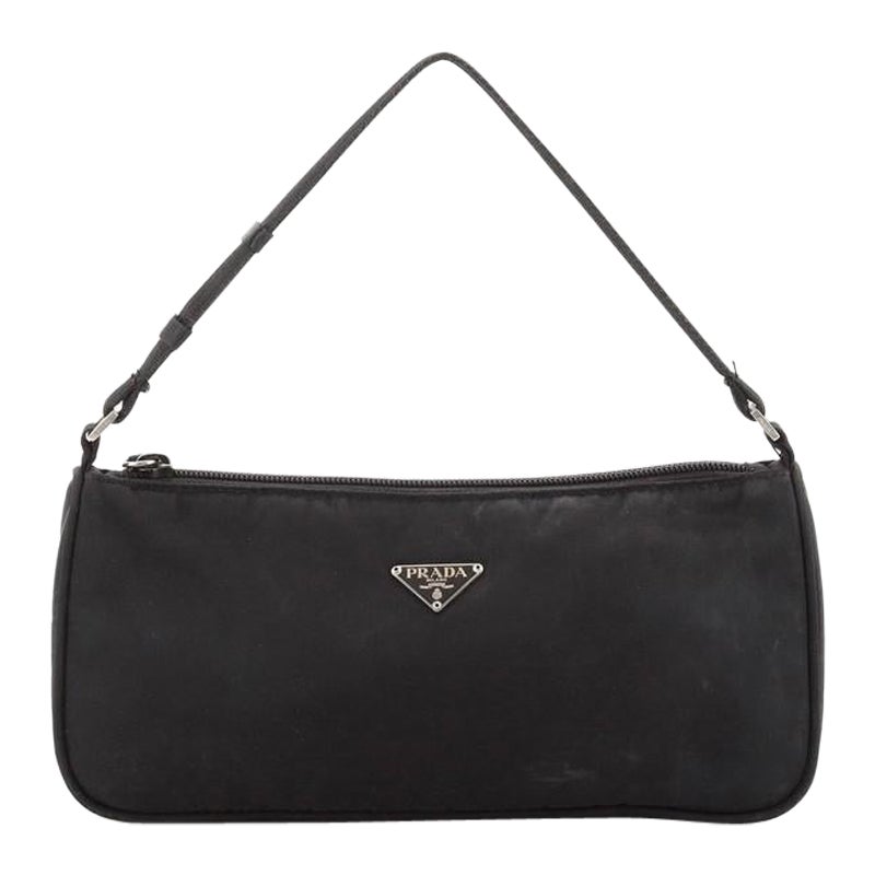 Prada Pochette Shoulder Bag Tessuto Small