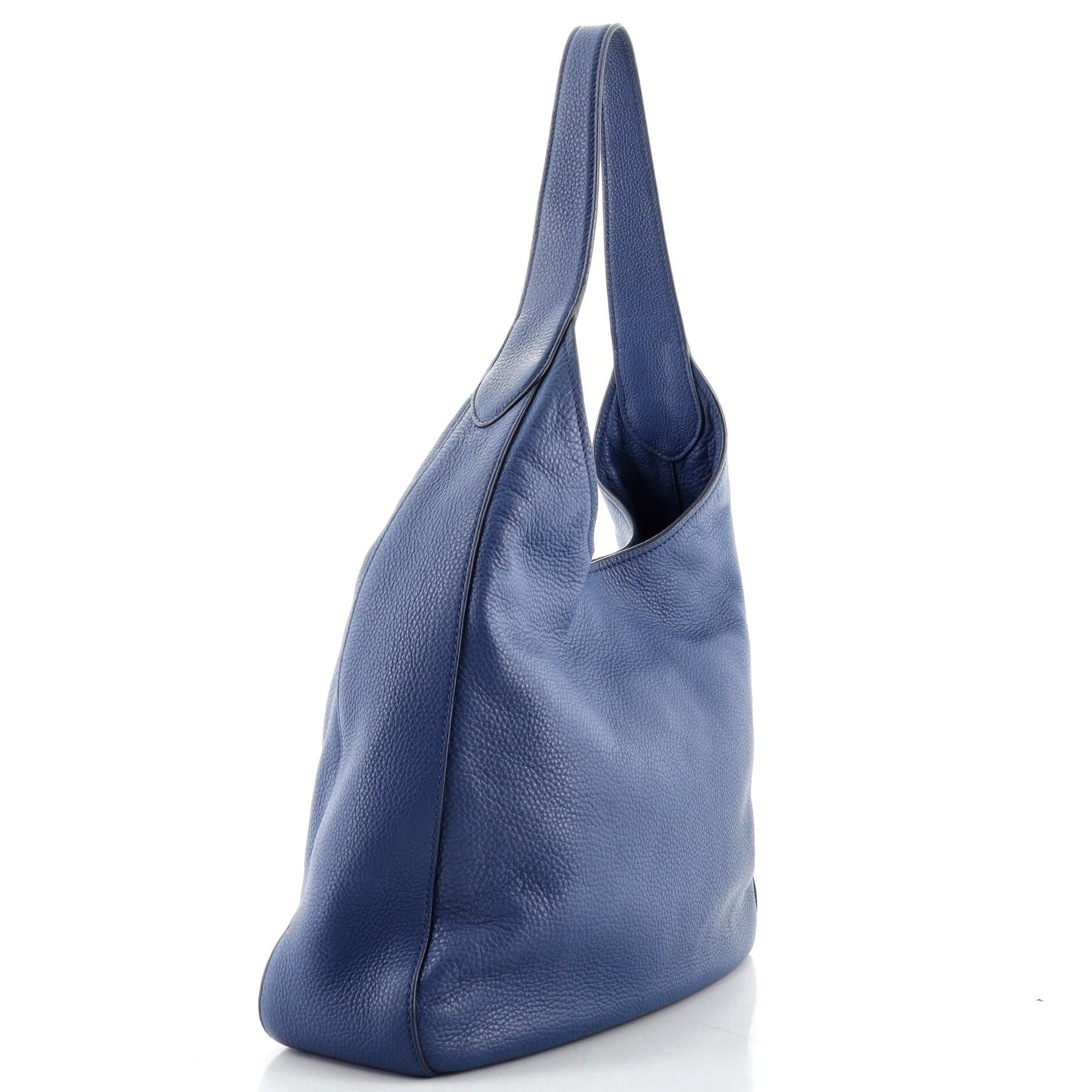 Prada Tasche Hobo Vitello Daino Medium (Violett)