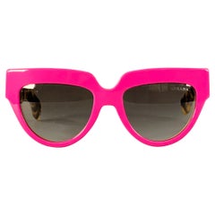 PRADA Poeme Pink Tortoiseshell Acetate Cat Eye Sunglasses