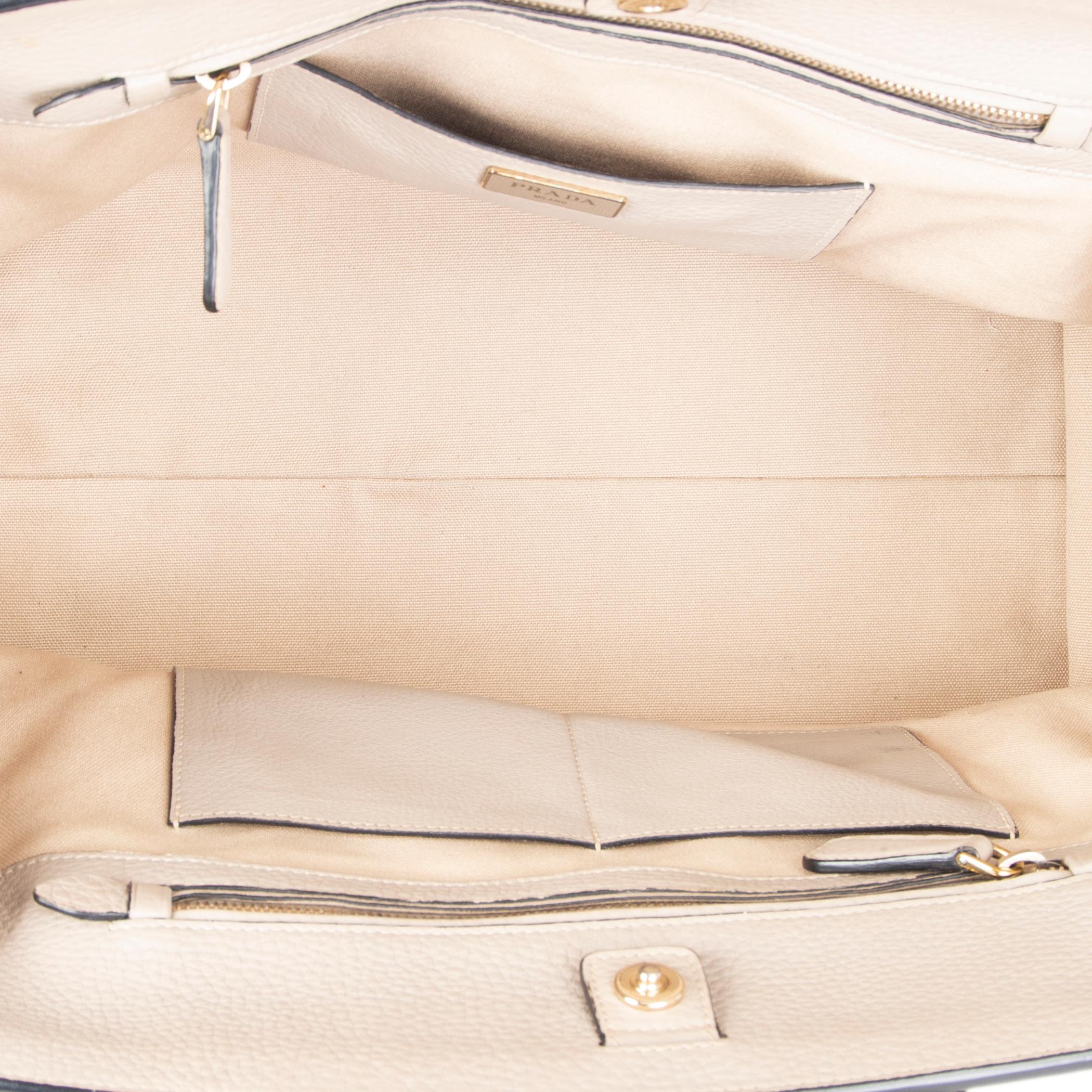 taupe prada bag