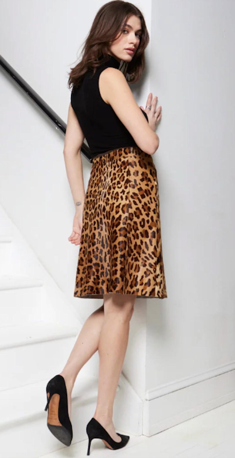 Prada Pony Hair Skirt In Excellent Condition In New York, NY
