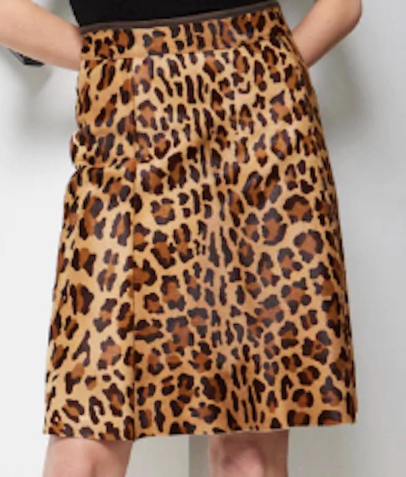 Women's Prada Pony Hair Skirt