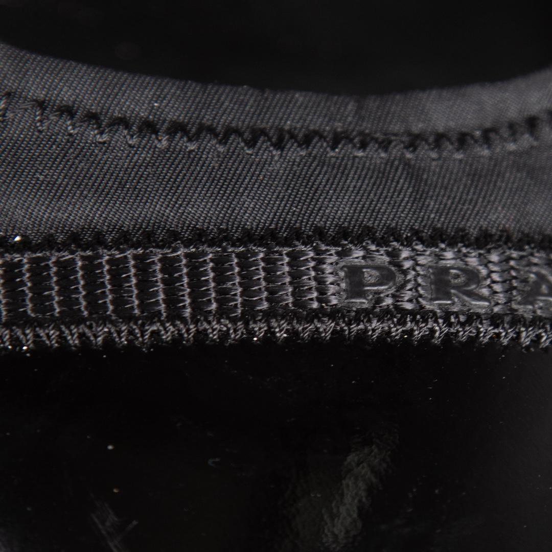 Prada Prada Sport Black Cap Toe Ballet Flats Size IT 36 2
