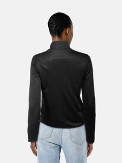 Prada Prada Sport Black Front Zip Jacket Size M